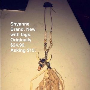 Cow Skull Long Necklace/Shyanne
